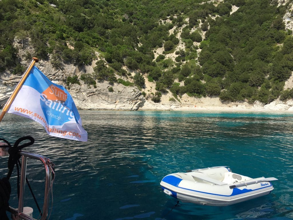 flottielje zeilen lefkas lunchplekje flottielje zeilen lefkas lunchplekje