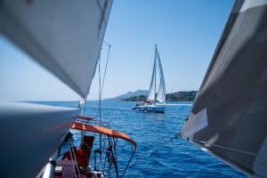 Flottielje zeilen in Lefkas met Sunny Sailing