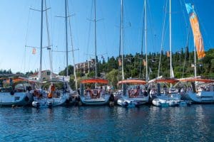 Zeilen in Griekenland: de Sunny vloot